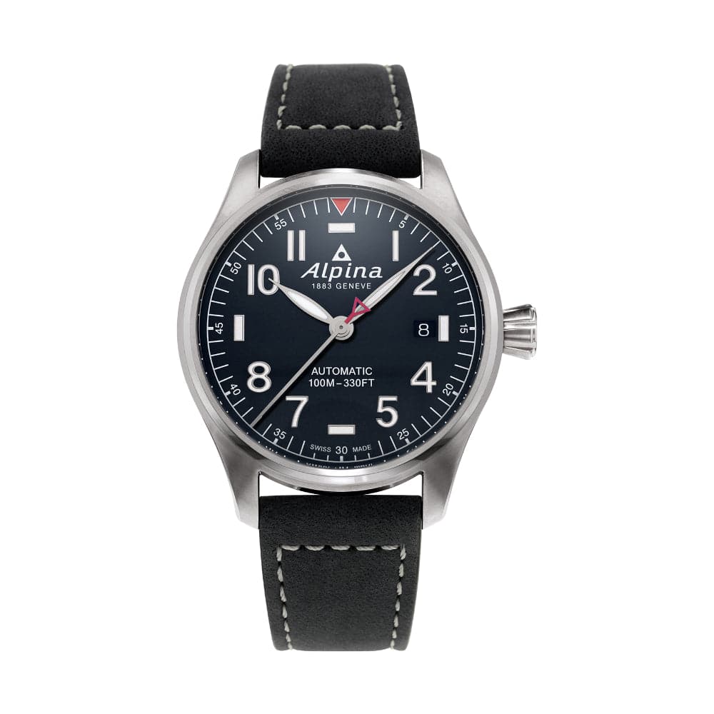 ALPINA STARTIMER PILOT AL 525NN3S6 Men's Automatic Watch - Luxury Swiss Chronograph for Aviation & Business Professionals