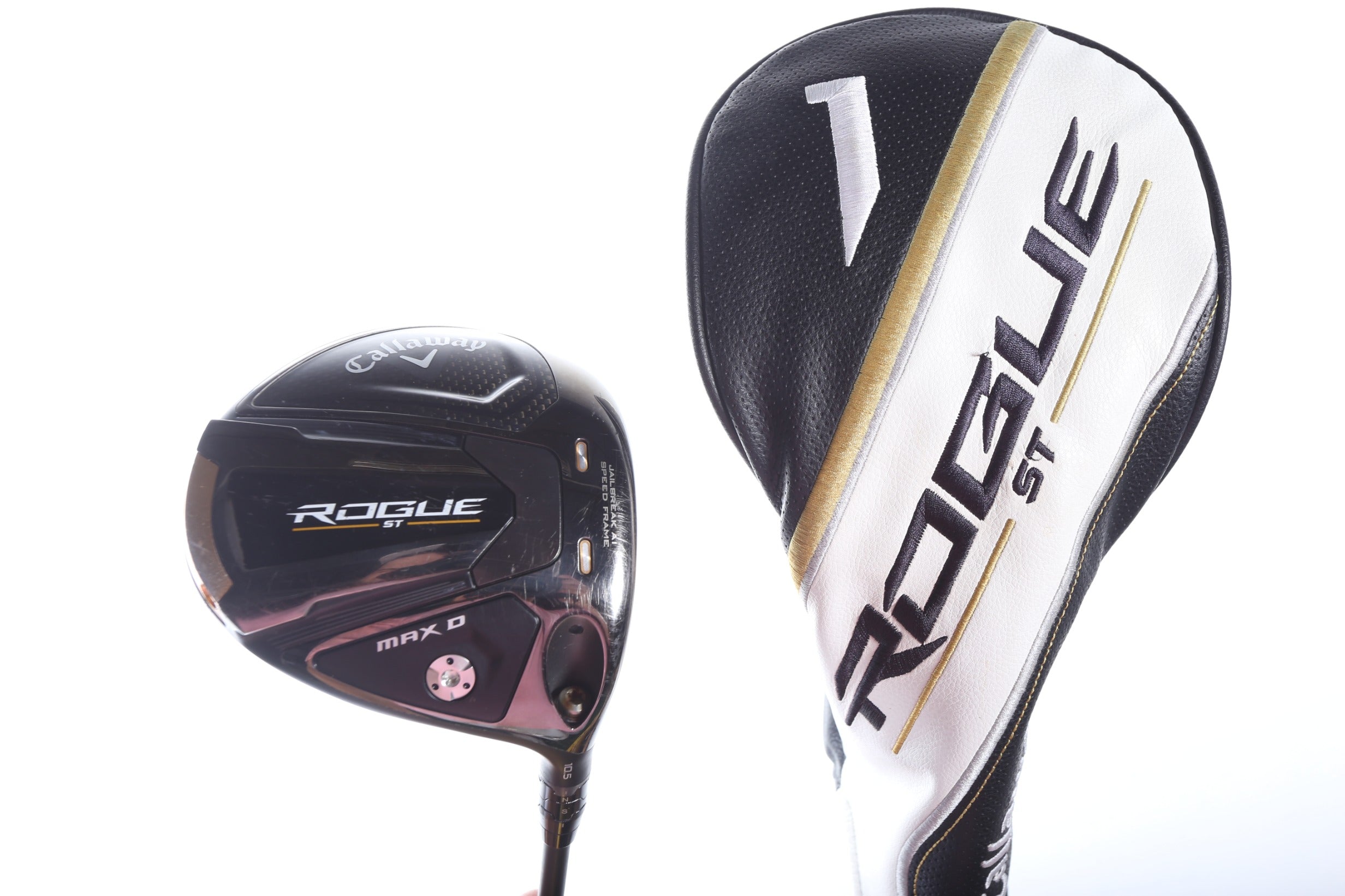 Used Callaway Rogue ST MAX Draw Driver 10.5° Senior Flex Right Hand Golf Club - Perfect for High Handicap & Senior Golfers to Improve Accuracy on the Course
