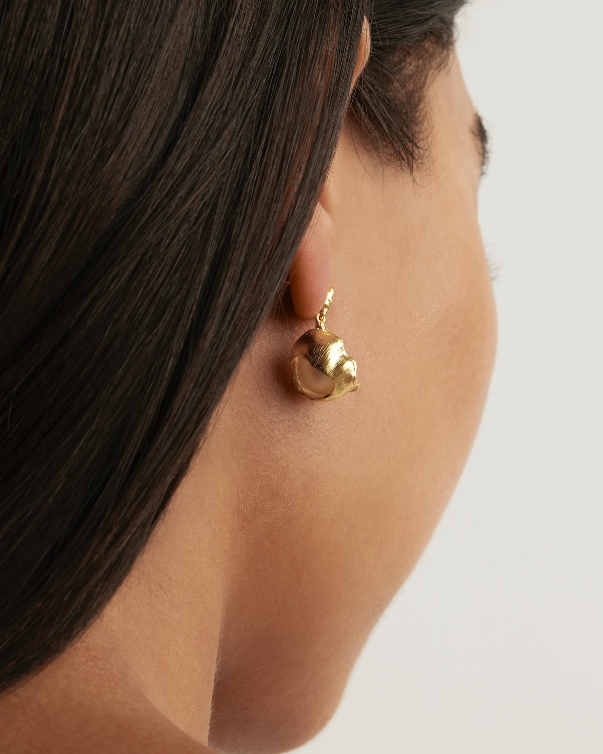 18K Gold Vermeil Pearl Drop Earrings - Elegant Dangle Earrings for Women, Perfect for Weddings, Parties & Special Occasions