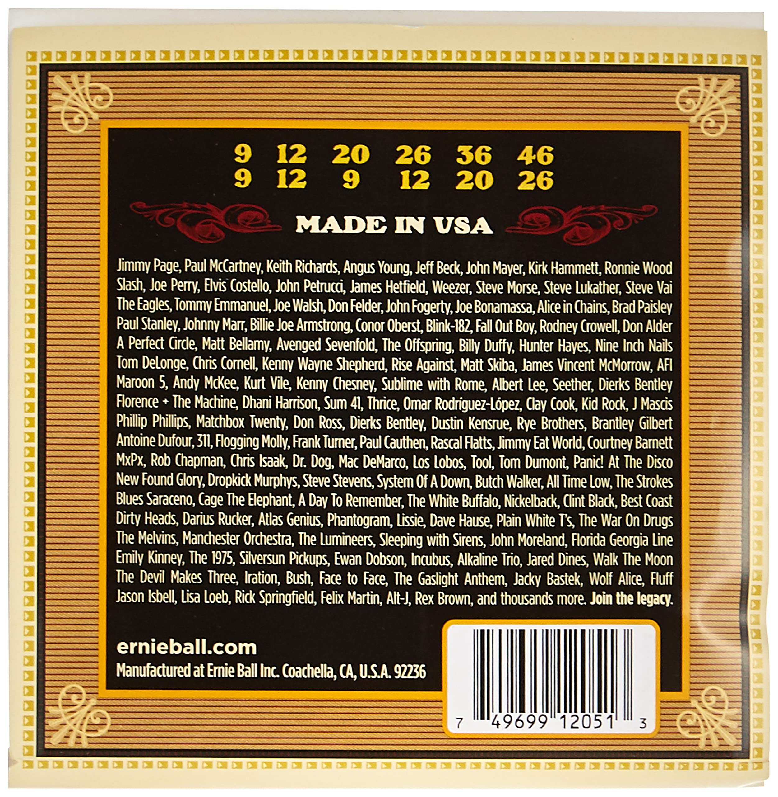 Ernie Ball Earthwood Silk & Steel 12-String Acoustic Guitar Strings - Extra Soft 9-49 Gauge (P02051) - Perfect for Fingerstyle & Gentle Strumming