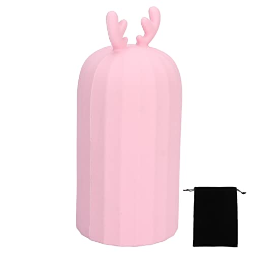 500ml Pink Silicone Hot Water Bottle - Reusable, Microwaveable Hand Warmer & Cold Compress for Pain Relief | Perfect for Winter, Cramps, and Outdoor Activities