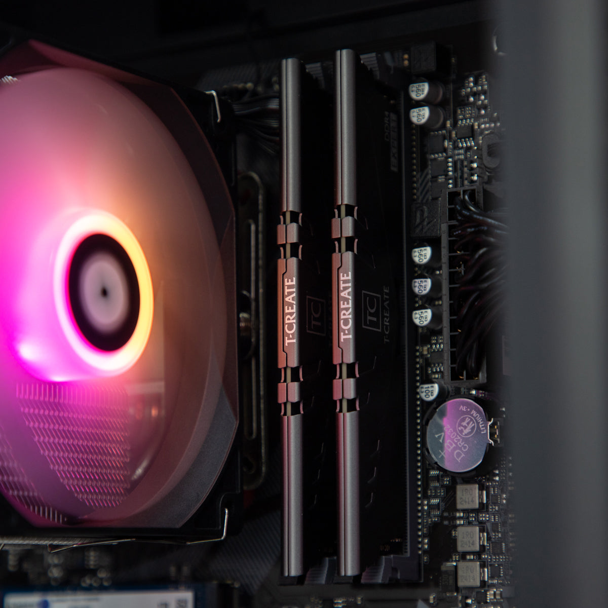 Azure ENCORE Gaming PC with RTX 4060 Ti & Ryzen 5 5600X - High Performance Desktop Computer for 4K Gaming, Streaming & Content Creation