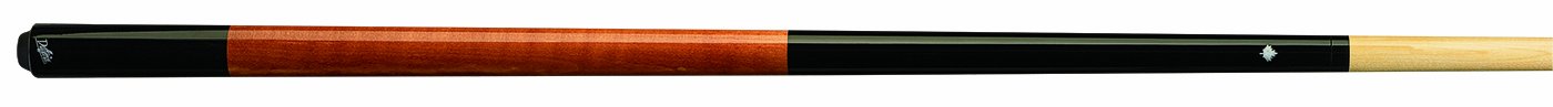 Premium Canadian Rock Maple Pool Cue - Midnight Black & Cherry Stained Dufferin Design | Professional Billiards Stick for Home Game Rooms & Pool Halls