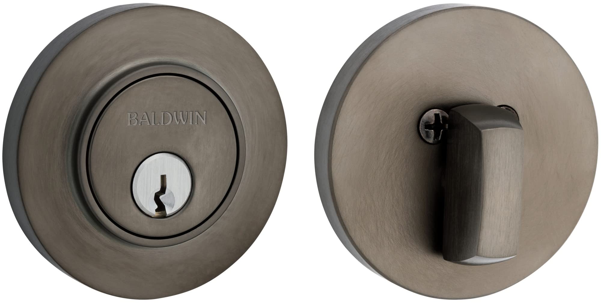 Baldwin Hardware 8244.003 Deadbolt Lock - High Security Door Lock for Home & Commercial Use - Durable & Stylish Entry Door Lock for Enhanced Safety