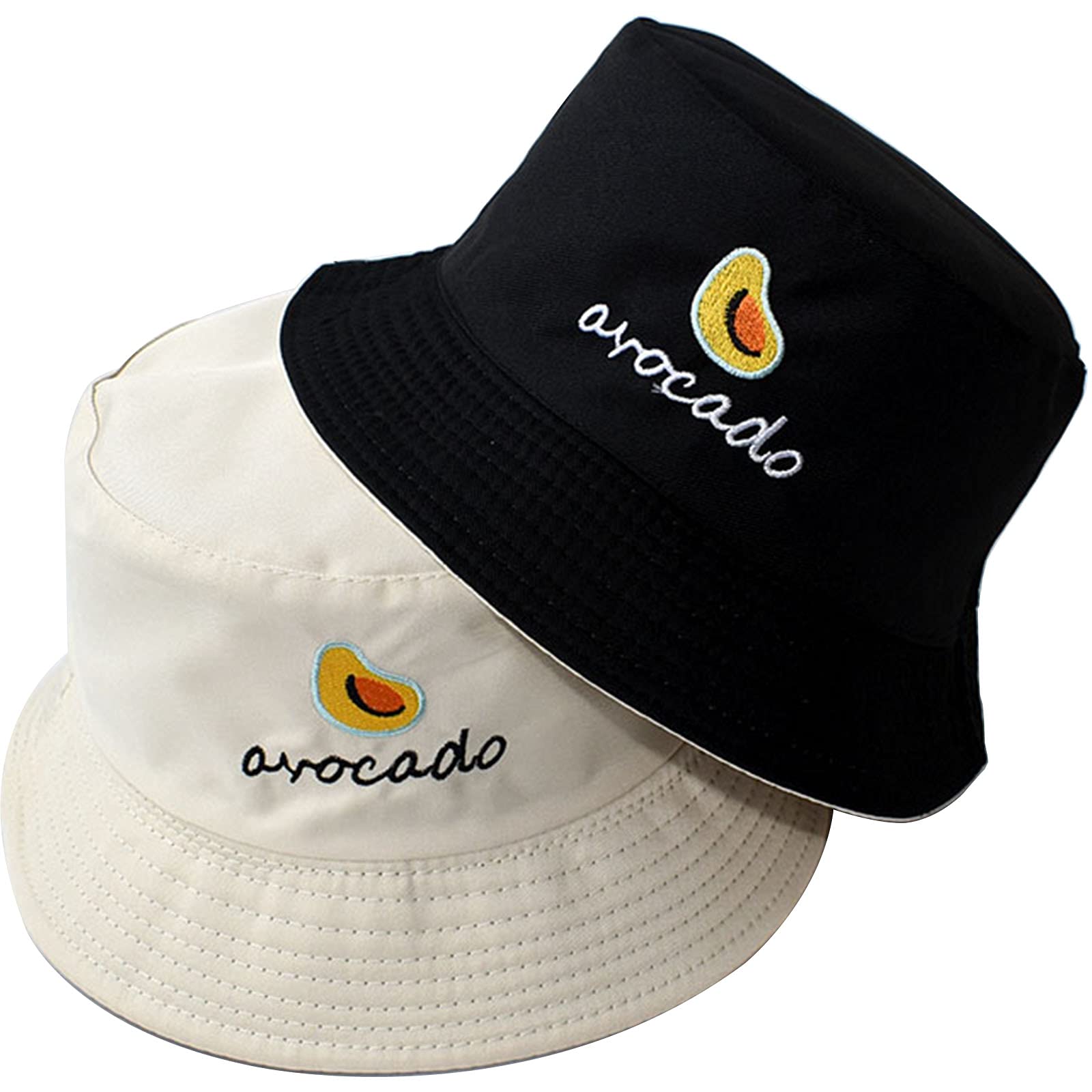 Duviner Reversible Bucket Hat for Women - Lightweight Packable Summer Sun Hat with UPF Protection, Adjustable Chin Strap - Perfect for Beach, Fishing, Hiking & Outdoor Activities