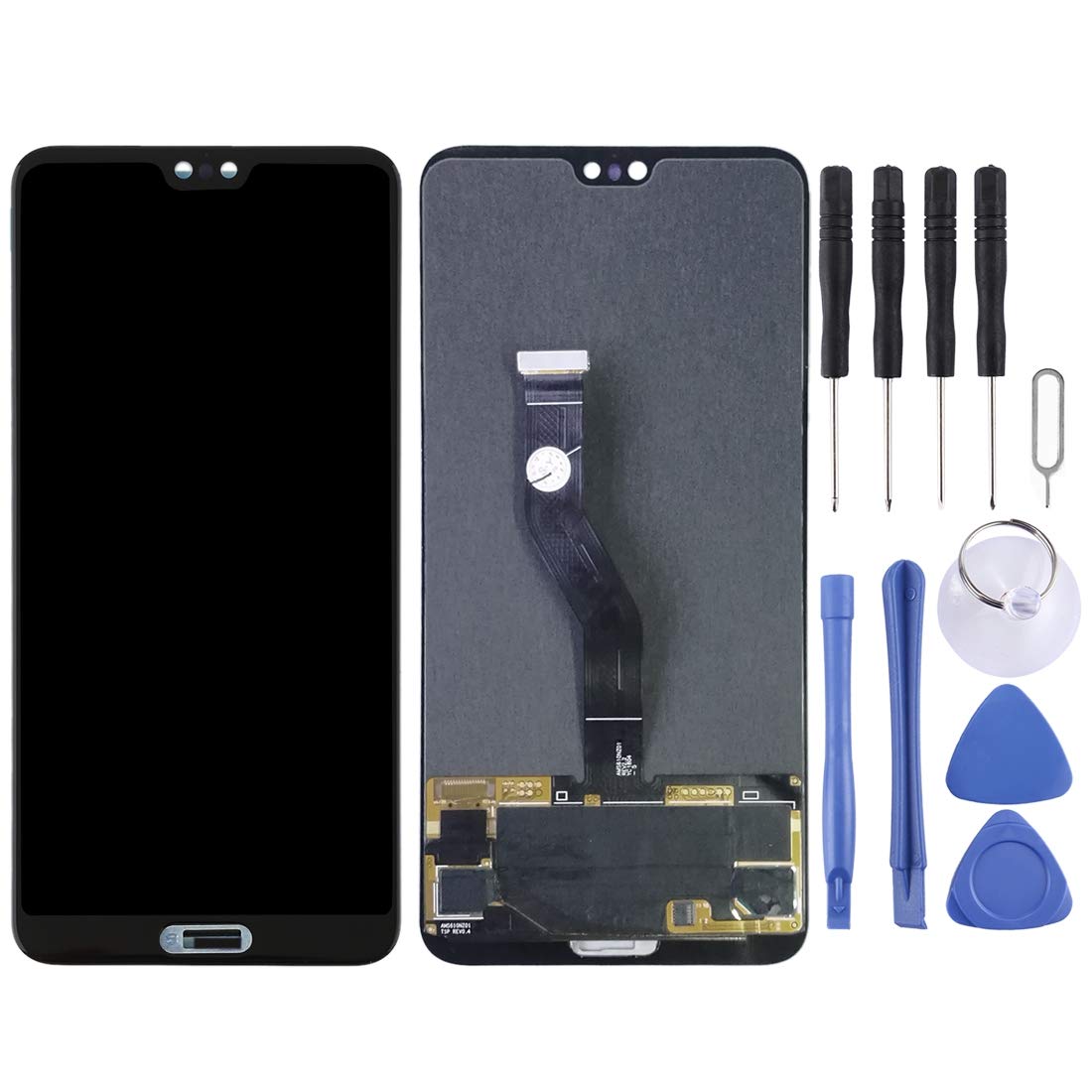 Original Huawei P20 Pro OLED LCD Screen Replacement with Digitizer - Full Assembly in Black | High-Quality Display Repair for Gaming & Multimedia Use