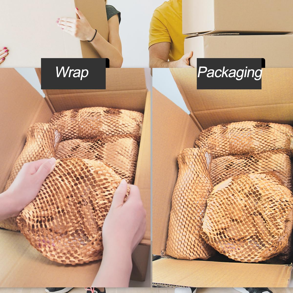 Eco-Friendly Honeycomb Packing Paper Sheets 12