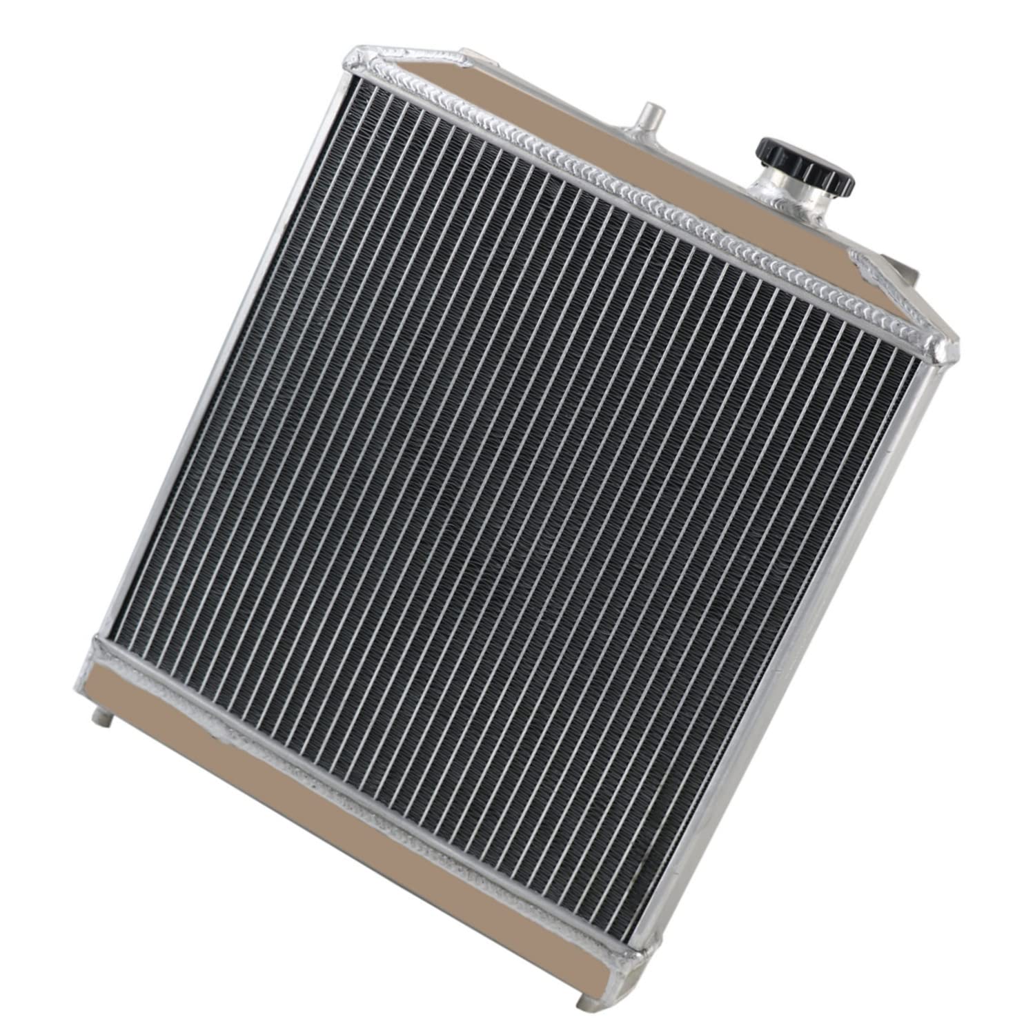 High-Performance Aluminum Radiator for 1992-2001 Honda Civic Del Sol & Acura Integra (1.5L 1.6L 1.8L L4) - 2 Row Core with Cooling Fan & Relay Kit | Perfect for Daily Driving & Performance Upgrades