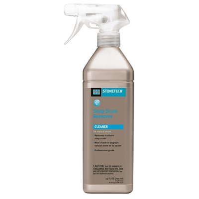 StoneTech® Soap Scum Remover - Powerful Bathroom Cleaner for Shower, Tub & Tile - Eliminates Hard Water Stains & Mineral Deposits - Ideal for Daily Cleaning & Deep Stain Removal