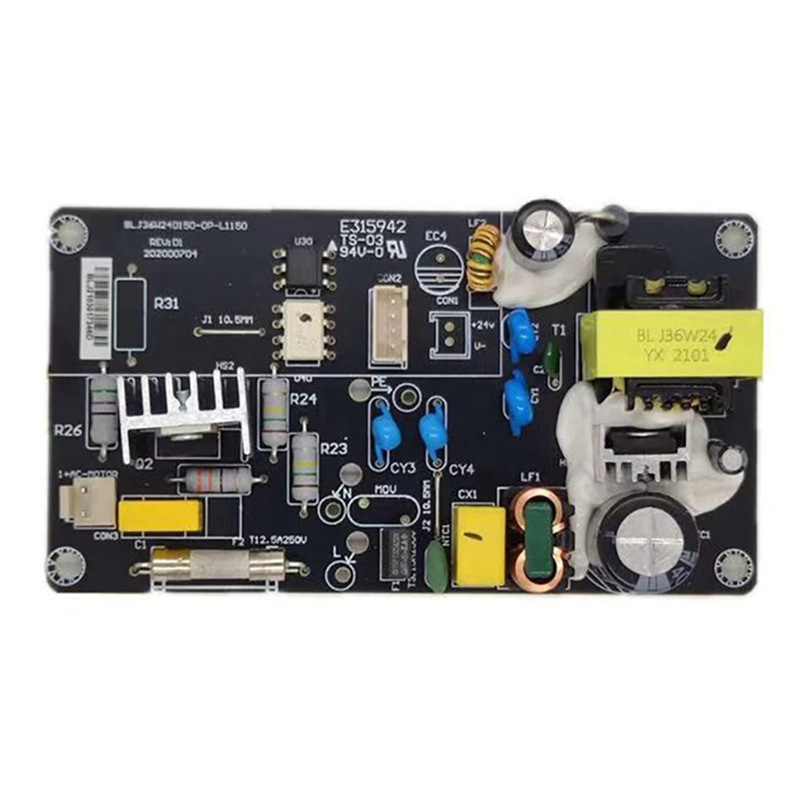 Roidmi Eve Plus Robot Vacuum Cleaner Replacement Parts - WENCY Vacuum Accessories Kit with Black Oil Power Board for Floor Care | Compatible with Roidmi Eve Plus Robotic Vacuum | Perfect for Hardwood, Tile & Carpet Cleaning