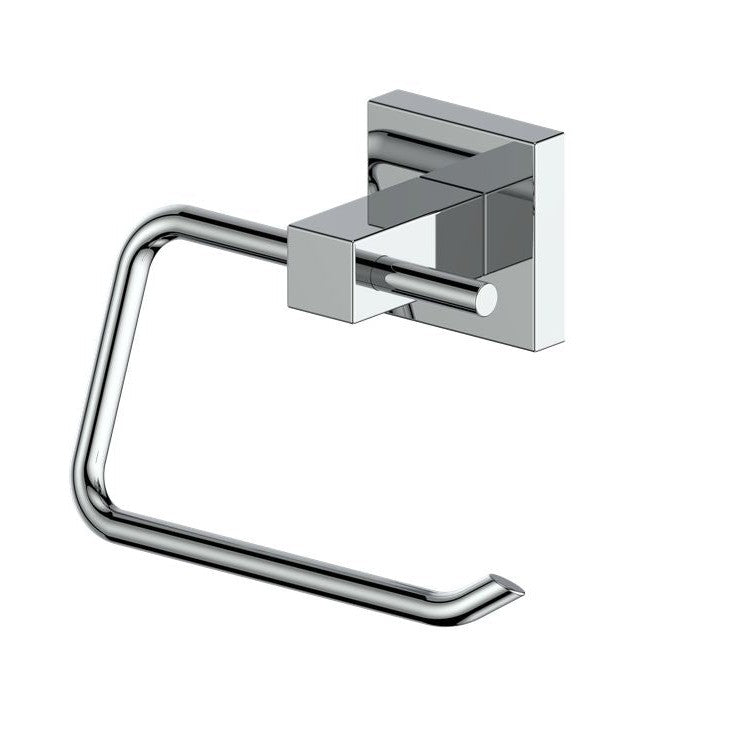 ZLINE Bliss Chrome Toilet Paper Holder - Modern Bathroom Tissue Roll Stand for Home & Office Use (BLS TP CH) | Durable & Stylish Design for Bathrooms, Restrooms & Powder Rooms