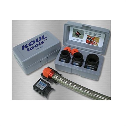 Koul Tools 416 AN Hose Assembly Tool Pro Combo Kit (-4 to -16) | Professional Hydraulic Fitting Tool Set for Automotive, Marine & Industrial Applications | Perfect for Fuel Lines, Brake Systems & Power Steering