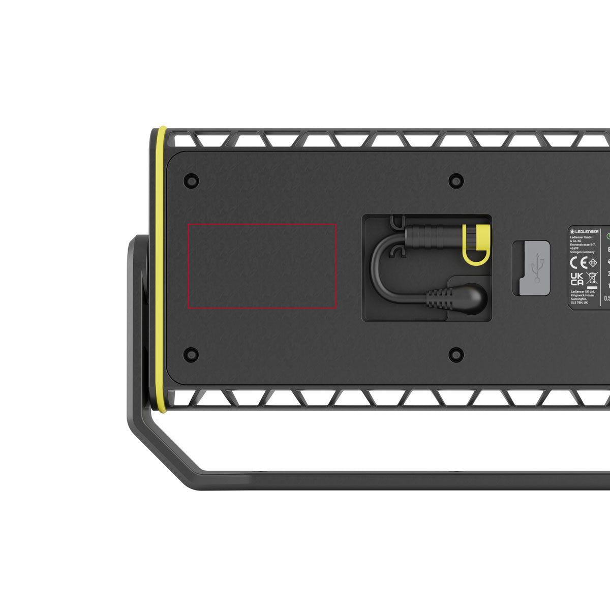AF12R LED Work Floodlight - 5000 Lumens, IP65 Waterproof, Adjustable Mount - Perfect for Construction Sites, Warehouses, and Outdoor Security Lighting