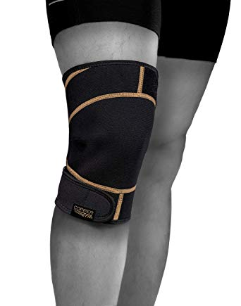 Copper Fit Rapid Relief Compression Sleeve - Pain Relief for Joints & Muscles - Ideal for Arthritis, Sports & Daily Activities