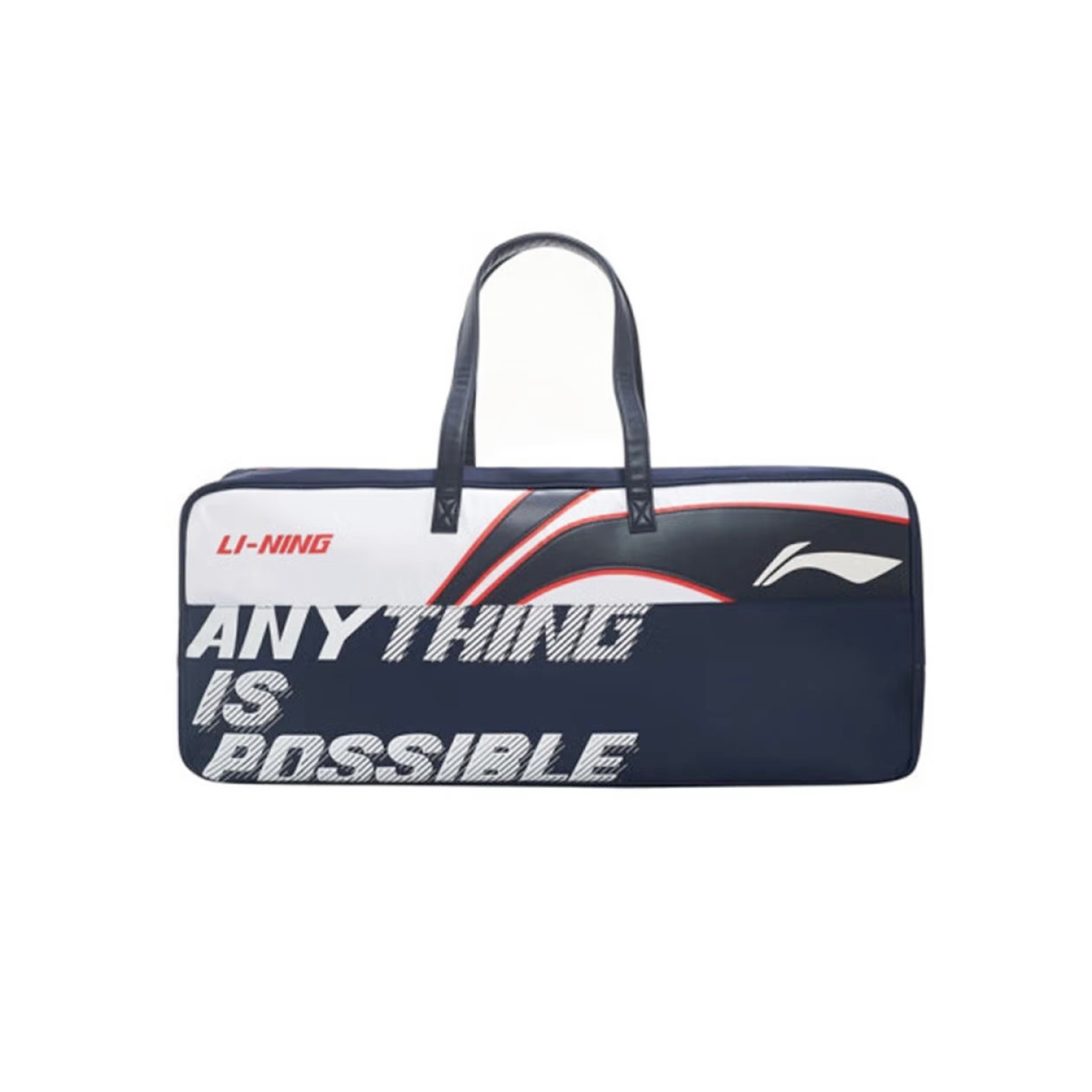 Li Ning 6-Piece Gym Bag Set - Durable Sports Duffel Bags with Shoe Compartment [Navy Blue] for Workout, Travel & Basketball - ABJS057 2
