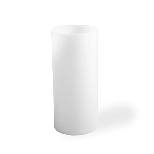 Opal White Straight Cylinder