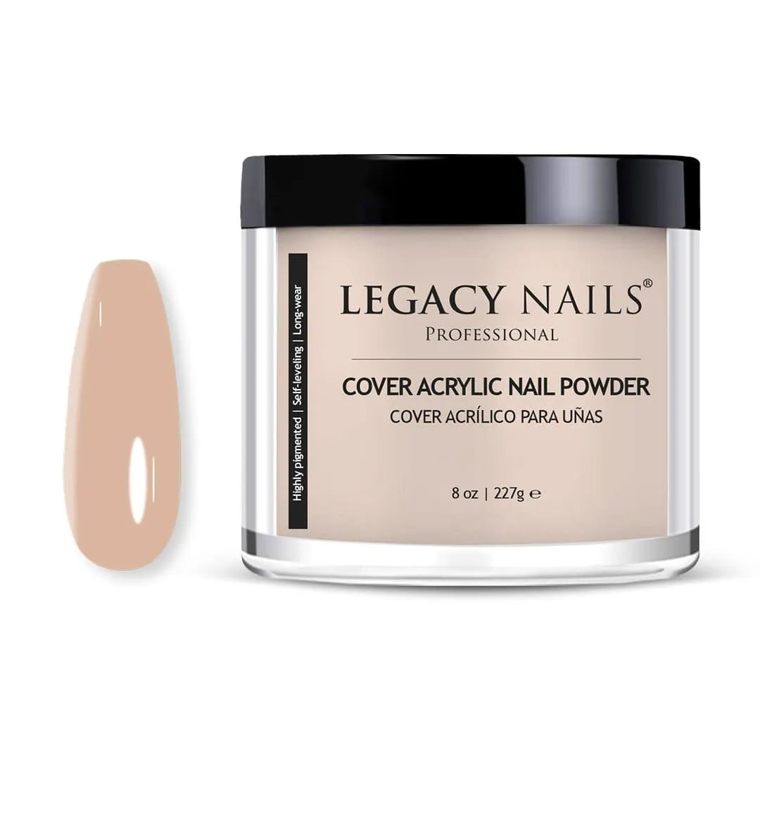 LEGACY COVER PEACH POWDER - Natural Face Setting Powder for Flawless Makeup | Perfect for Daily Use & Professional Makeup Artists