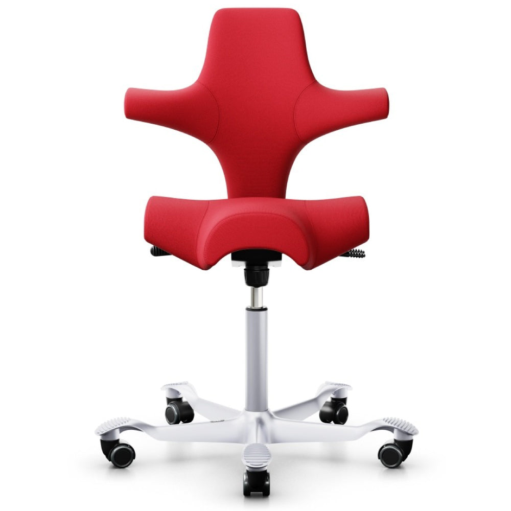 HÅG Capisco 8106 Ergonomic Saddle Chair - Adjustable Height & Tilt for Office & Home Workspace - Perfect for Desk Work, Gaming & Creative Professionals