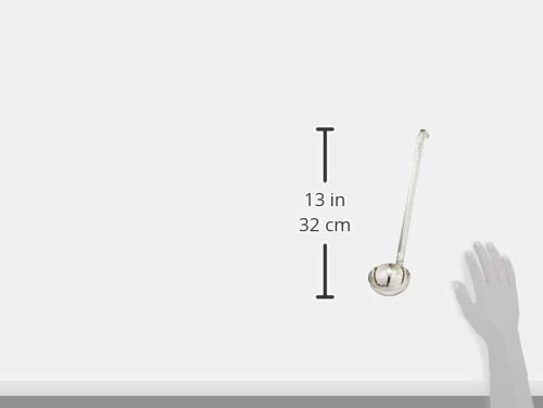 Premium Gyokorodo Soup Ladle 100cc - 18/8 Stainless Steel Japanese Soup Spoon - Perfect for Ramen, Miso Soup & Hot Pot Serving - Authentic Japanese Kitchenware