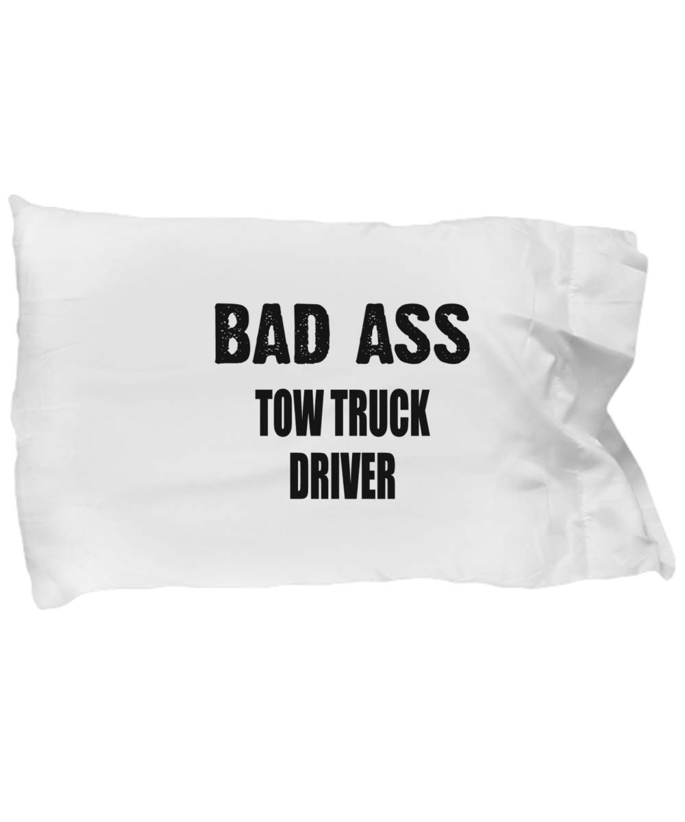 Amorfos Tow Truck Driver Gifts - Soft & Creative Pillowcase for Retired or Graduating Tow Truck Drivers - Perfect Appreciation Gift for Tow Truck Enthusiasts - Ideal for Home Decor, Office Surprise, or Retirement Celebration