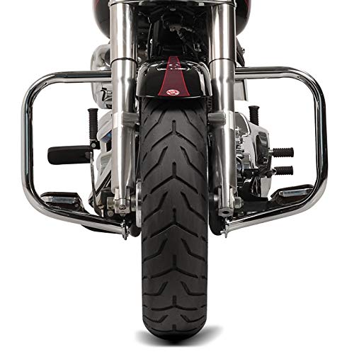 Harley Davidson CVO Softail Deluxe 14-15 ST2 Chrome Engine Guard - Heavy Duty Motorcycle Crash Bar for Protection & Style - Perfect for Cruising & Long Rides