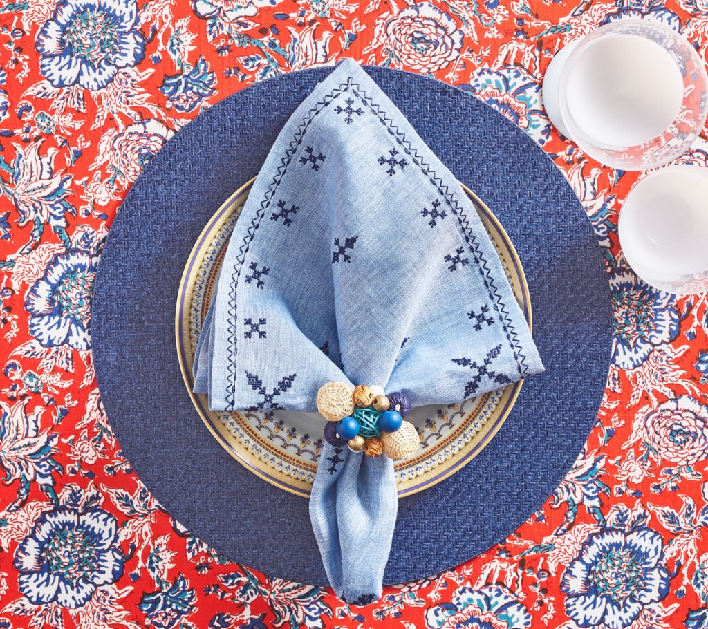 Premium Saigon Placemats Set of 4 - Vietnamese-Inspired Table Mats for Dining, Kitchen, and Home Decor - Perfect for Restaurants, Parties, and Everyday Use