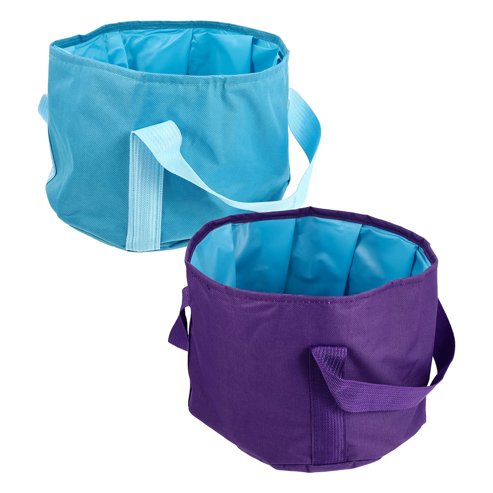 FOMIYES 2 Pack Collapsible Bathtub Spa Tub - Portable Waterproof Foot Soaking Bags for Pedicure, Home Spa & Travel | Includes Covers for Hotel & Beauty Salon | Ideal for DIY Pedicures, At-Home Spa Days & On-the-Go Foot Care | Perfect for Bathroom, Bedroom & Outdoor Use | Great for Relaxation, Stress Relief & Post-Workout Recovery | Use for Travel, Camping, Yoga Studios & Salon Treatments