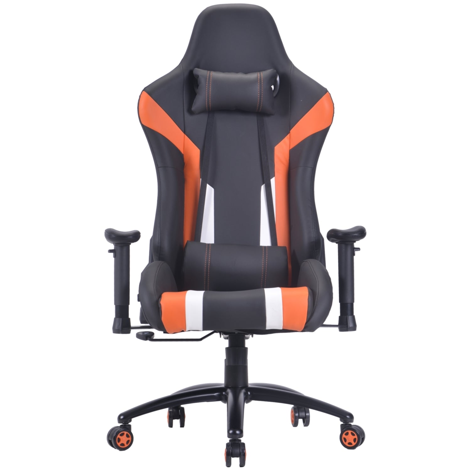 PRO X SERIES 7730 Gaming Chair - Ergonomic Black & Orange Racing Style Computer Chair for PC & Console Gamers - Perfect for Esports, Streaming & Long Gaming Sessions