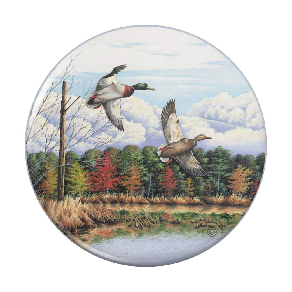Premium Duck Hunting Decoy Magnet - Mallard Duck Flying Design for Kitchen & Refrigerator Decor | Perfect for Hunting Enthusiasts & Country Home Decor