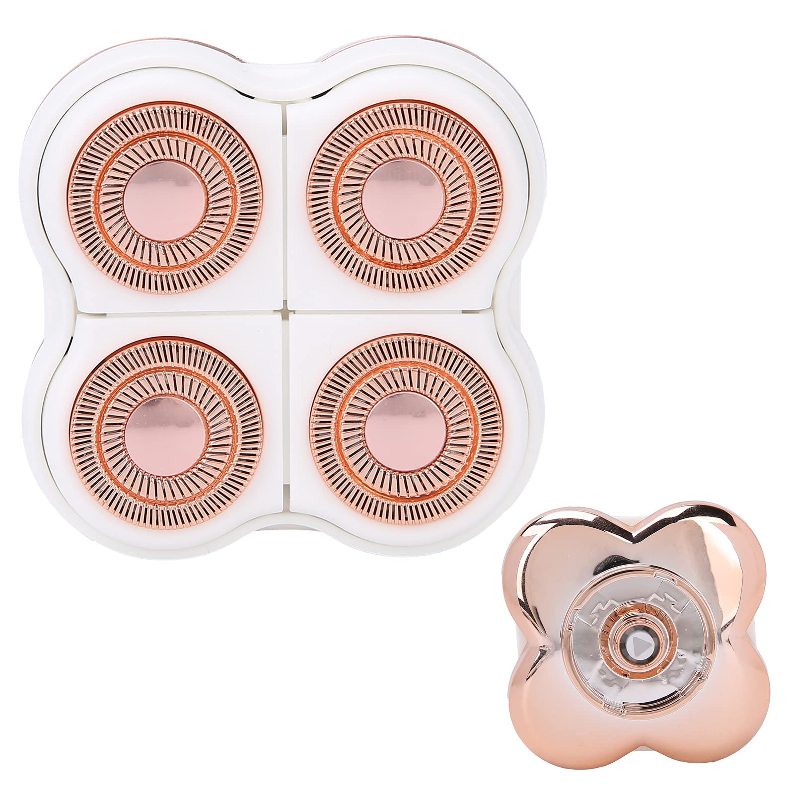 Electric Hair Remover Replacement Heads for Face & Body - Compatible with Legs & Facial Hair Shaver Machine - Smooth Skin at Home or On-The-Go