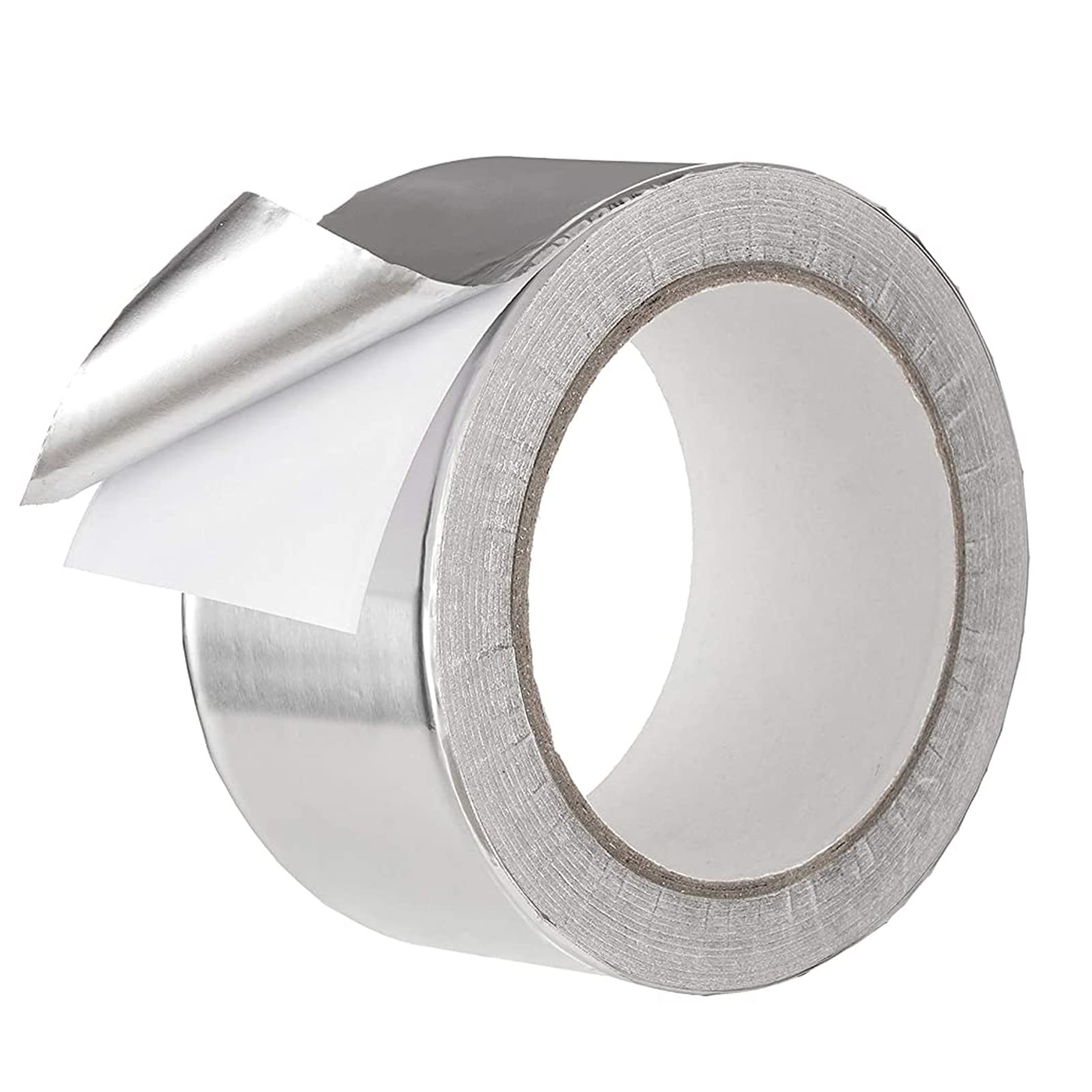 QILIMA Professional HVAC Aluminum Foil Tape - 2 Inch x 66 Feet (22 Yards) - Heavy Duty Adhesive for Air Duct Repair, Pipe Sealing & Insulation - Perfect for HVAC Systems, Home Repairs & Industrial Use