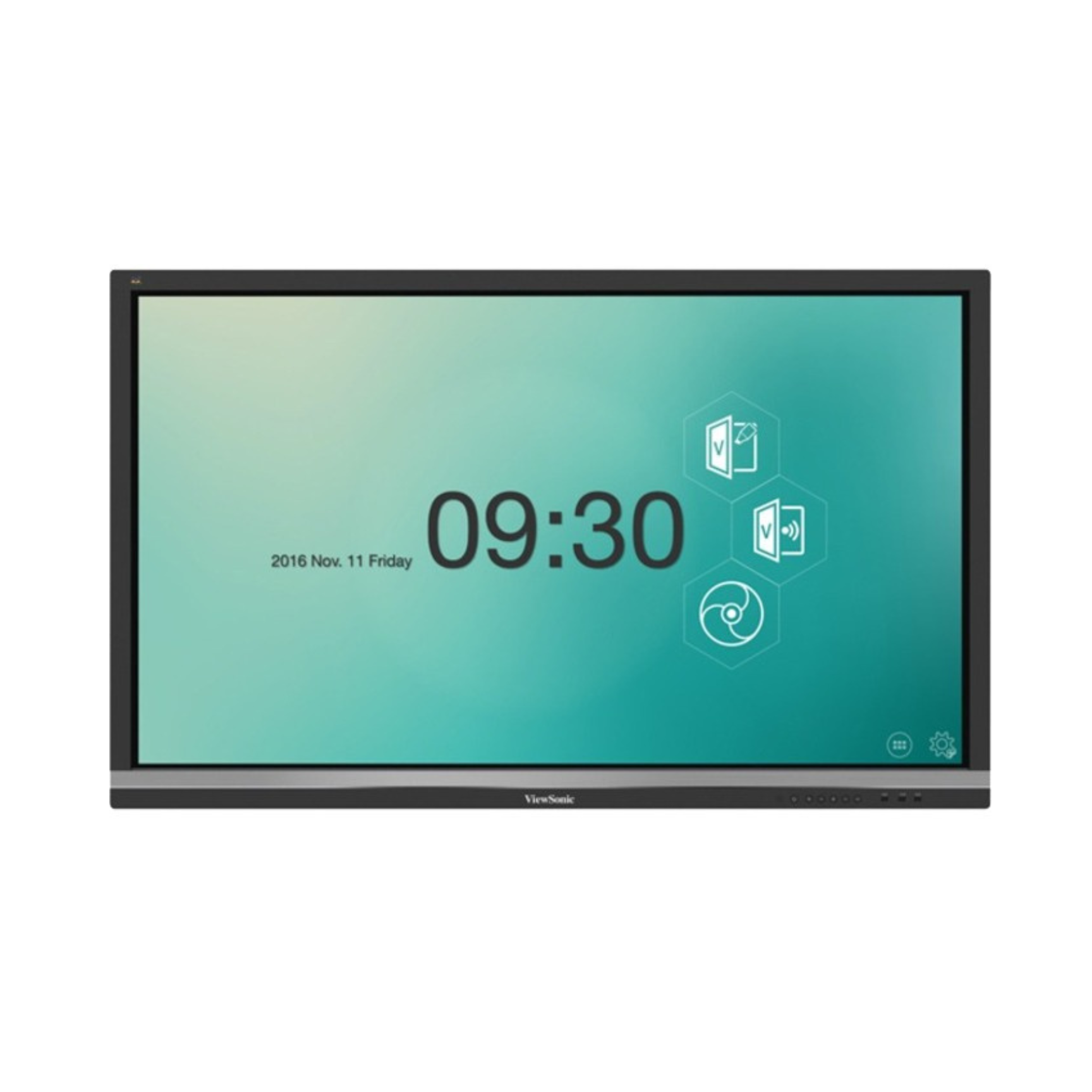 ViewSonic 55-inch ViewBoard 4K UHD Interactive Touch Screen Display - Perfect for Classroom Teaching, Business Presentations & Collaborative Meetings