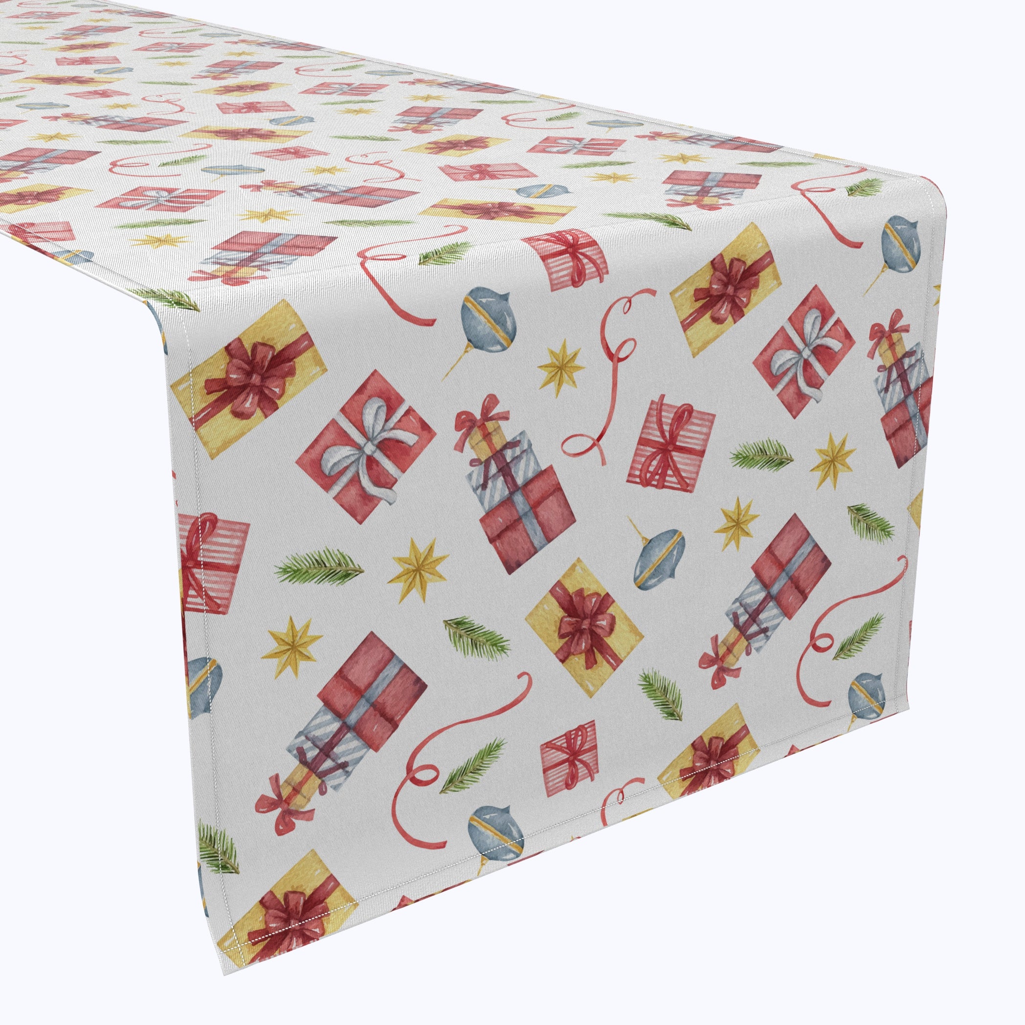 Festive Christmas Cotton Table Runners - Holiday Dining Decor for Parties, Dinner & Home Decoration - Perfect Gift for Family & Friends