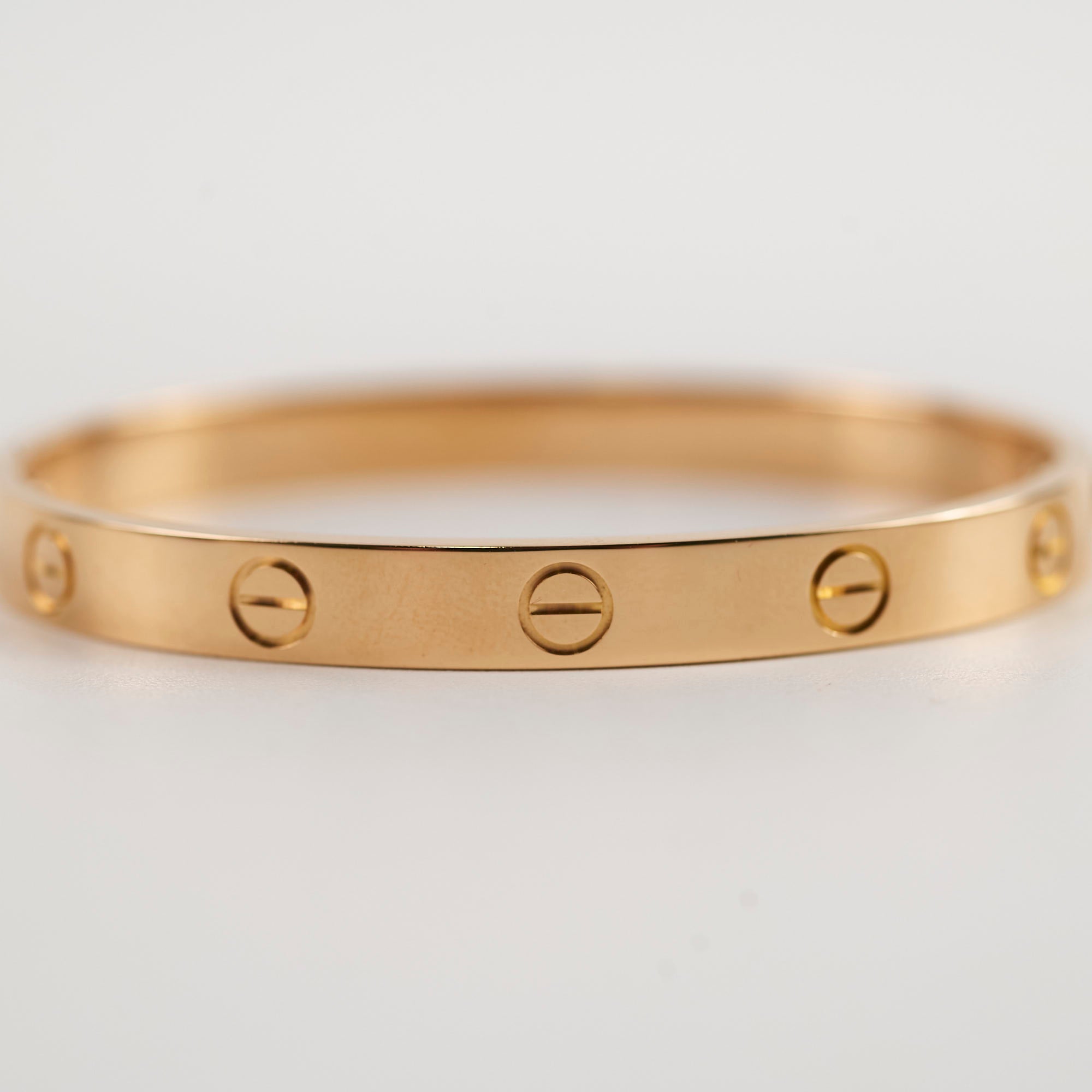 Cartier Love Bracelet 16 Size in 18K Pink Gold - Luxury Jewelry for Women, Perfect for Anniversaries & Special Occasions