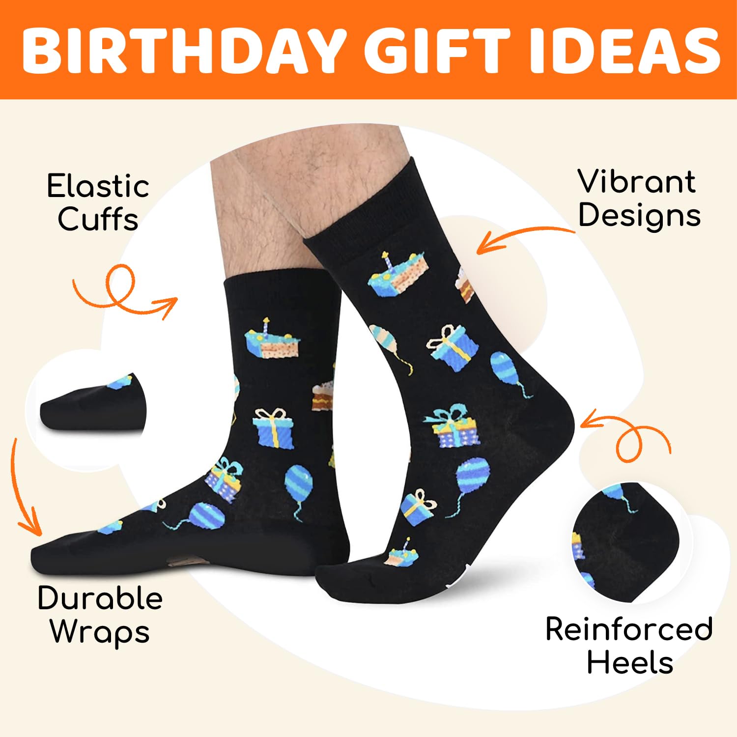 30th Birthday Gift Ideas Socks for Men & Women - Funny Cool Novelty Socks for 30 Year Olds - Perfect Birthday Present for Him or Her - Great for Parties, Gag Gifts & Special Occasions