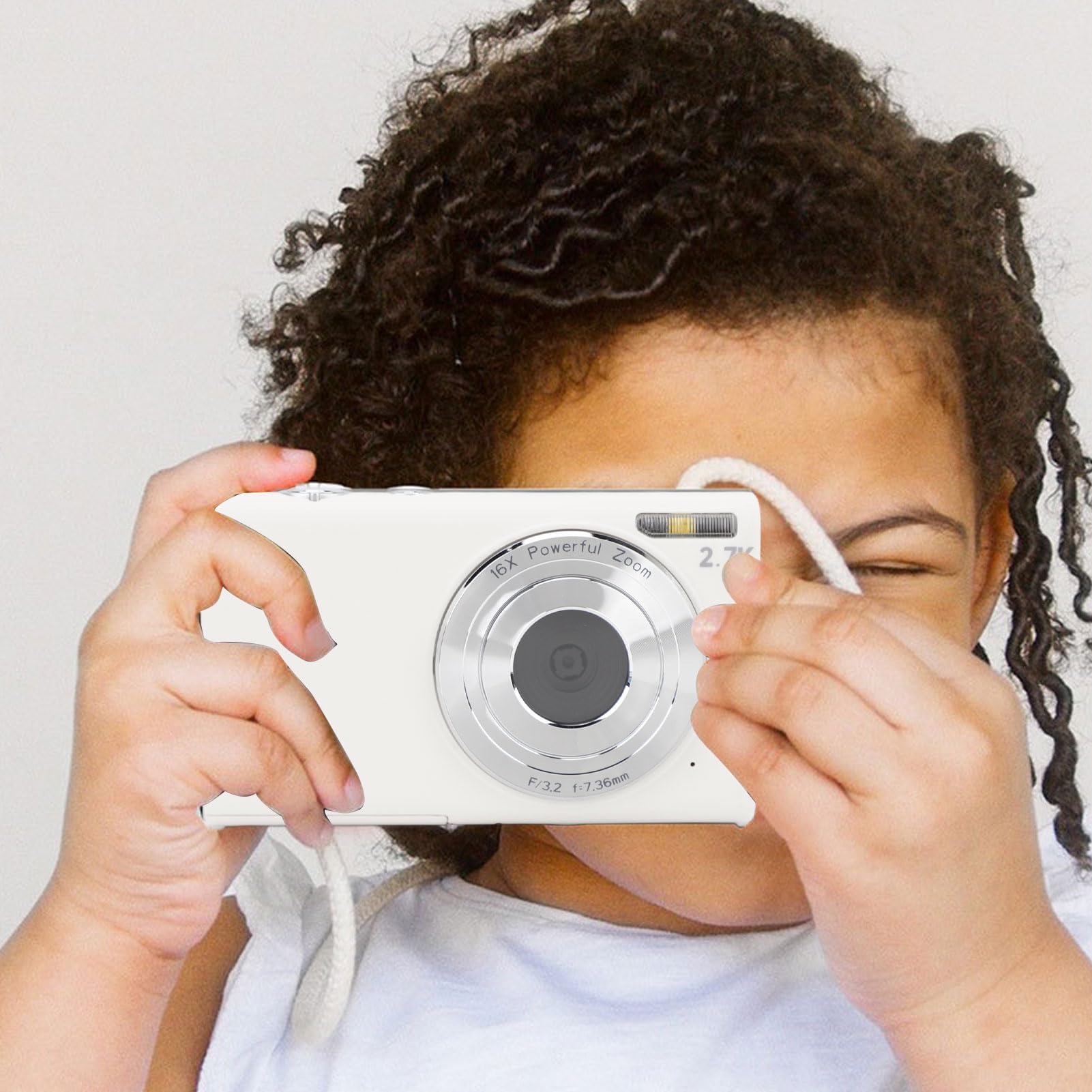 48MP Autofocus Digital Camera with 16x Zoom & 2.7K UHD Video - Compact Lightweight Travel Camera with 2.8