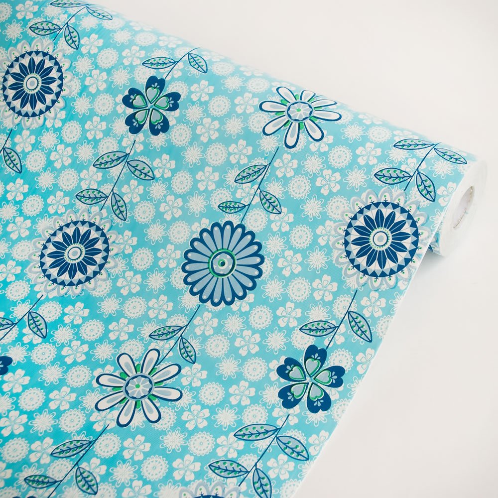 Flowers World - Self-Adhesive Removable Wallpaper Roll for Home Decor | Perfect for Bedroom, Living Room & Nursery Wall Covering