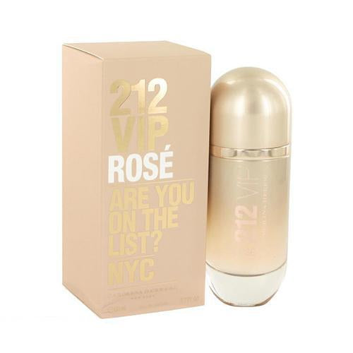 Carolina Herrera 212 Vip Rose 80ml EDP Perfume for Women - Floral Fragrance for Day & Night, Parties & Special Occasions