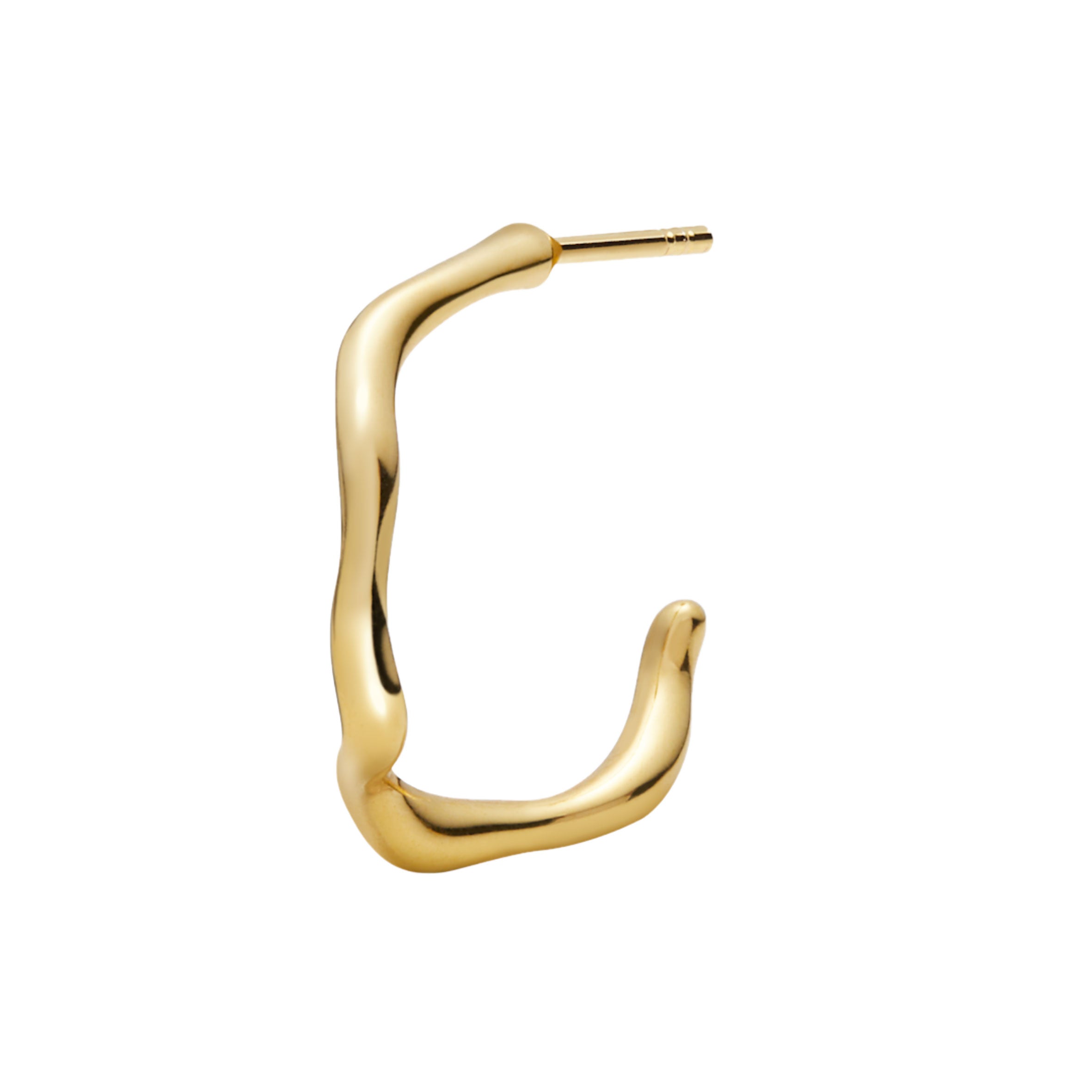Elegant Gold Branch Hoop Earrings - Perfect for Weddings, Parties & Everyday Wear