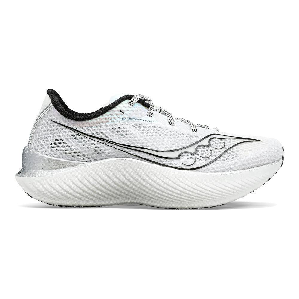 Men's Saucony Endorphin Pro 3 Running Shoes - Lightweight Carbon Fiber Racing Sneakers for Marathon & Road Running - High-Performance Cushioned Athletic Footwear for Men
