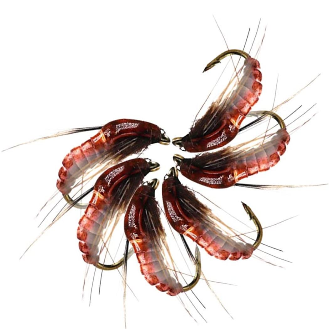 **40/72/102pcs Fly Fishing Flies Assortment Kit - Dry/Wet Bass Flies, Streamers & Nymphs for Trout, Salmon & Bass - Portable Fly Box Included - Perfect for Freshwater & Saltwater Fishing**