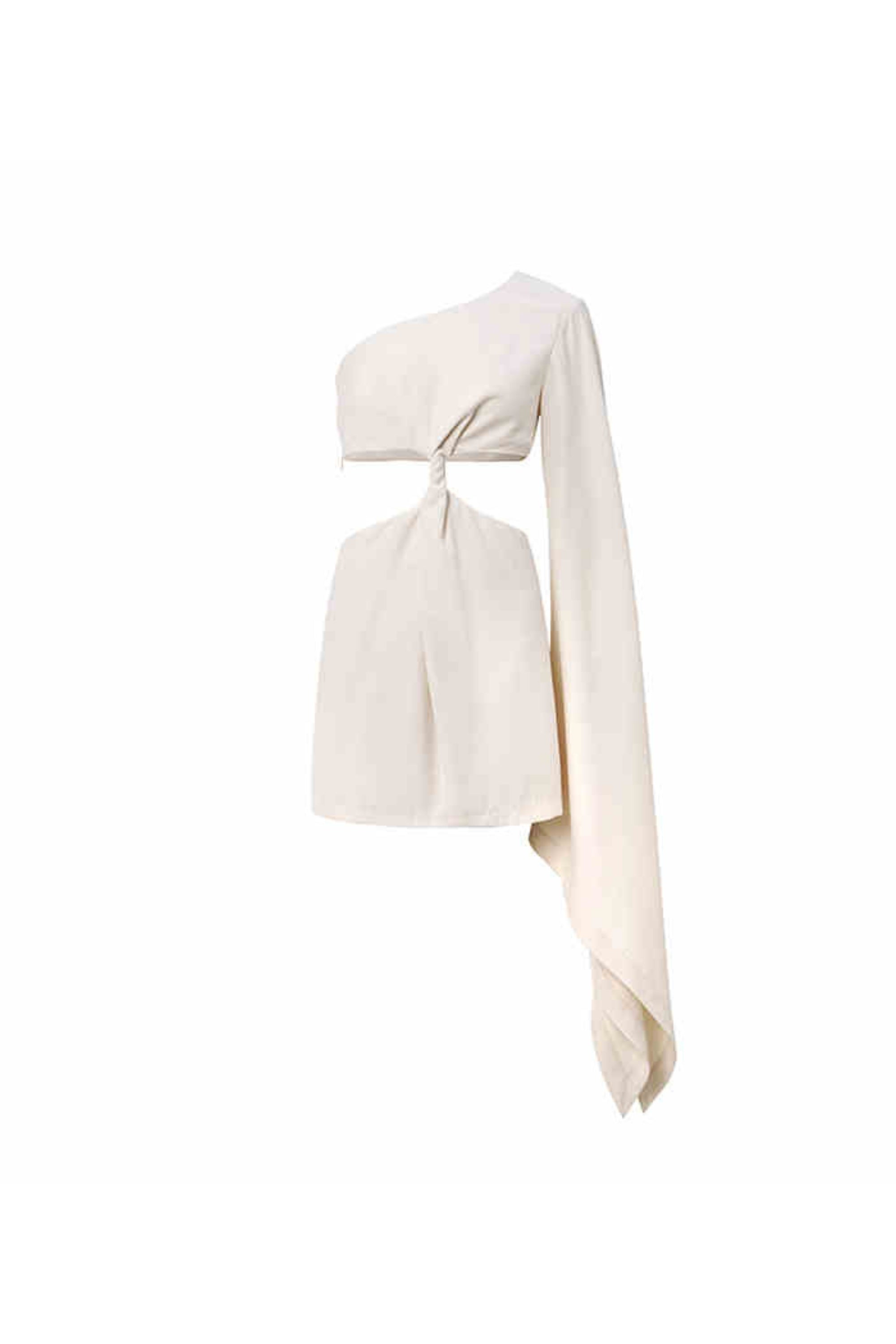 Elegant Asymmetrical One Shoulder Mini Dress for Women - Perfect for Cocktail Parties, Date Nights & Special Occasions