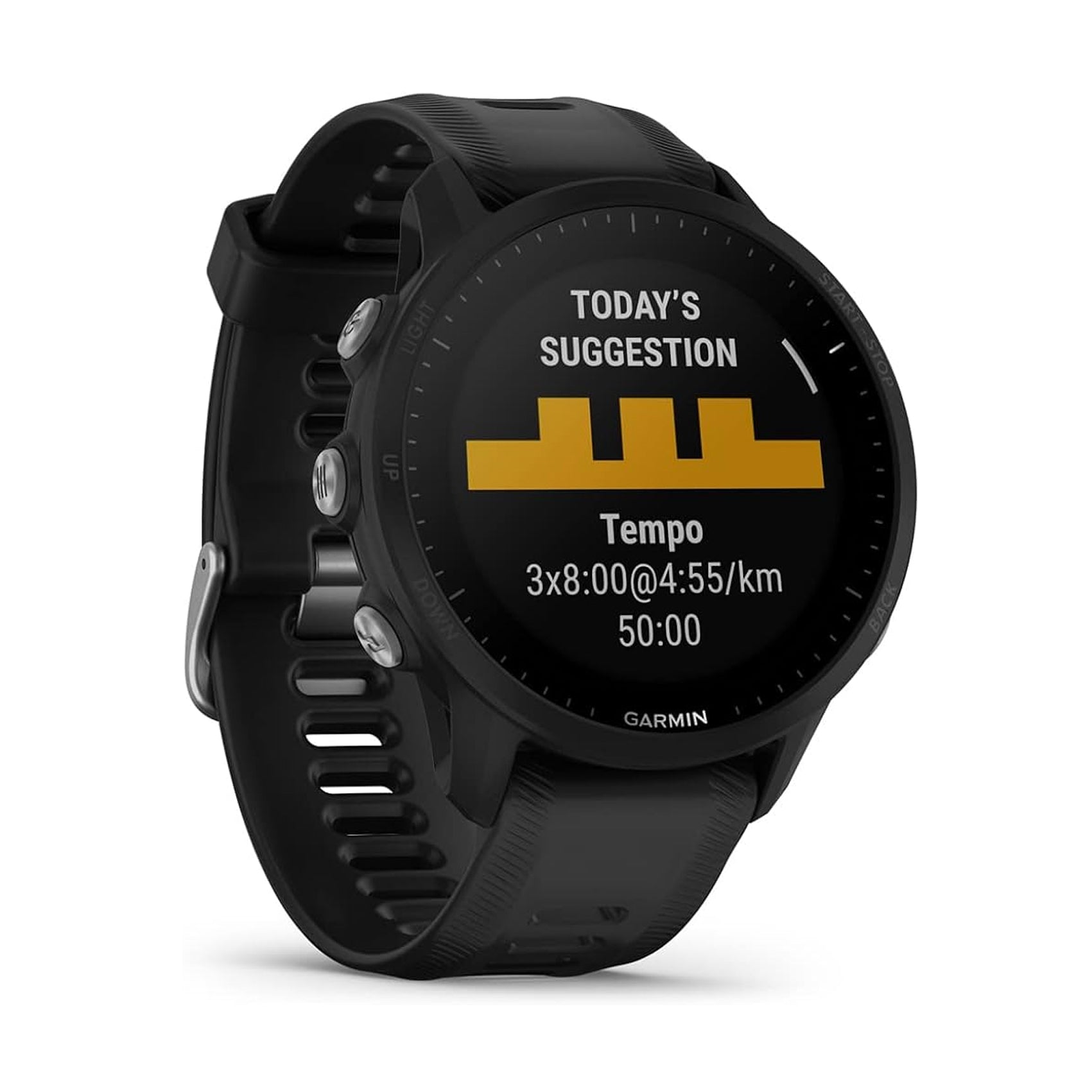 Garmin Forerunner 955 GPS Running Watch - Advanced Multisport Smartwatch with Heart Rate Monitor, Music Storage & Training Metrics - Perfect for Marathon Training, Triathlons & Outdoor Fitness Tracking