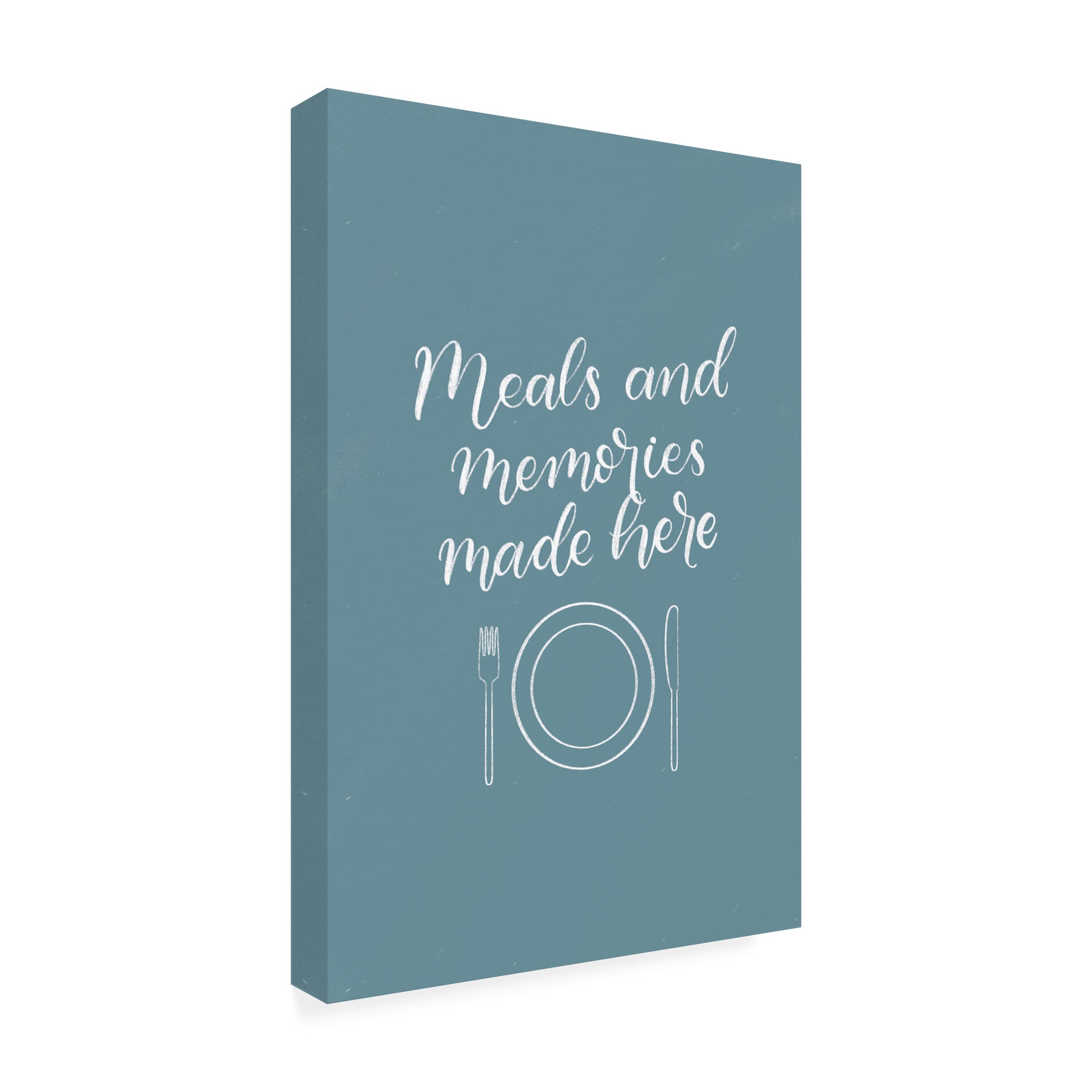 Becky Thorns 'Kitchen Words II' Canvas Art Print - 16x24 Inches - Modern Kitchen Wall Decor for Home, Dining Room & Cafe