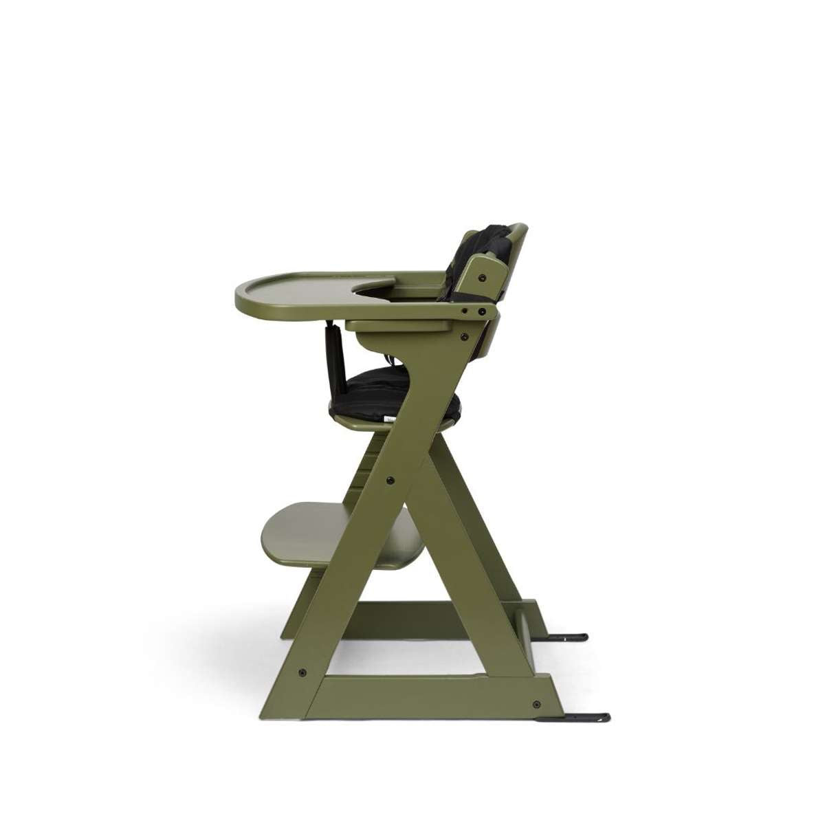 Mocka Original Highchair Fern - Adjustable Baby Feeding Chair with Safety Harness & Tray - Perfect for Dining, Weaning & Learning - Durable & Stylish Wooden High Chair for Toddlers