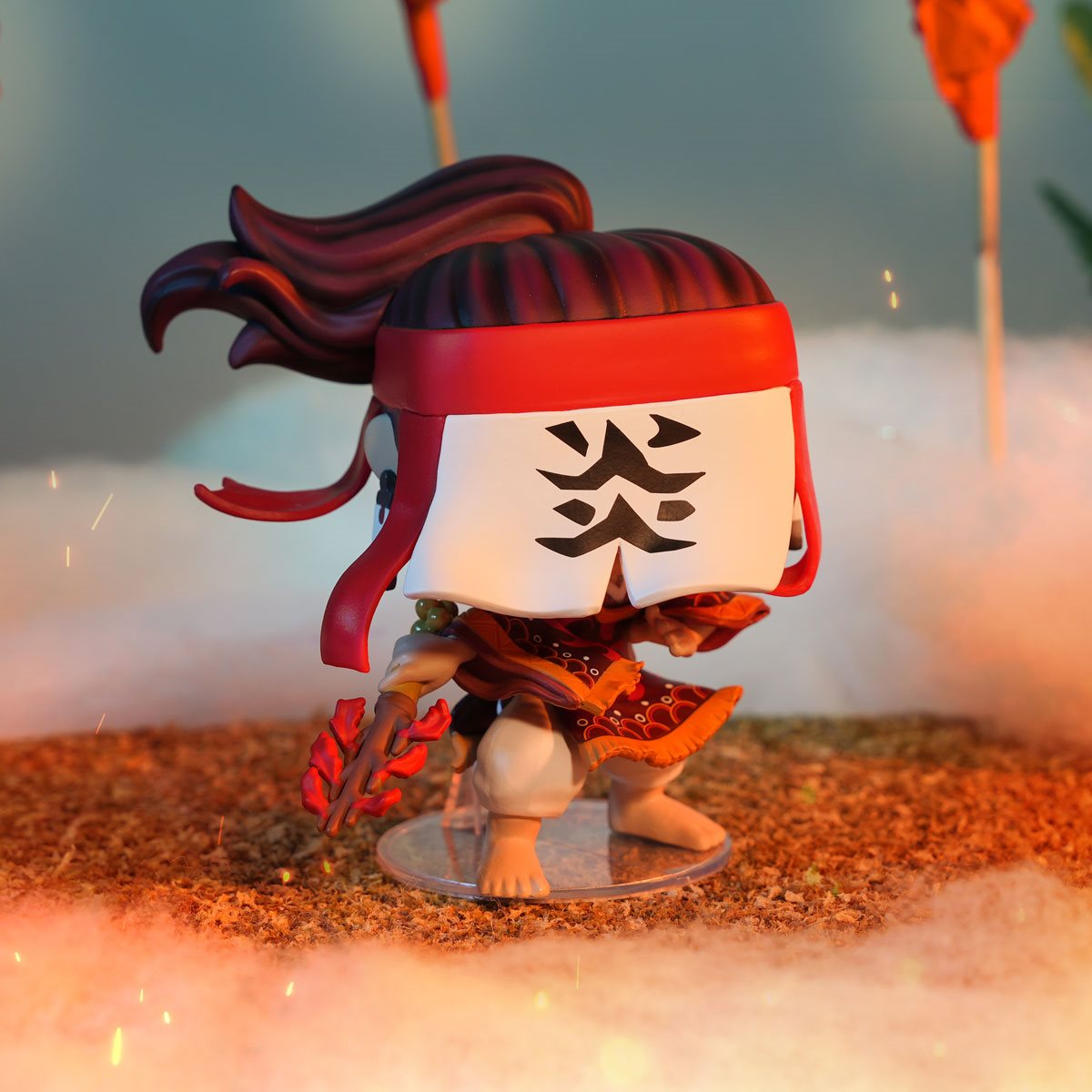 Demon Slayer: Kimetsu no Yaiba Tanjuro Kamado Funko Pop! Vinyl Figure #1255 - AAA Anime Exclusive Collectible for Fans & Gift for Anime Lovers | Perfect for Display, Anime Collections, and Otaku Gifts