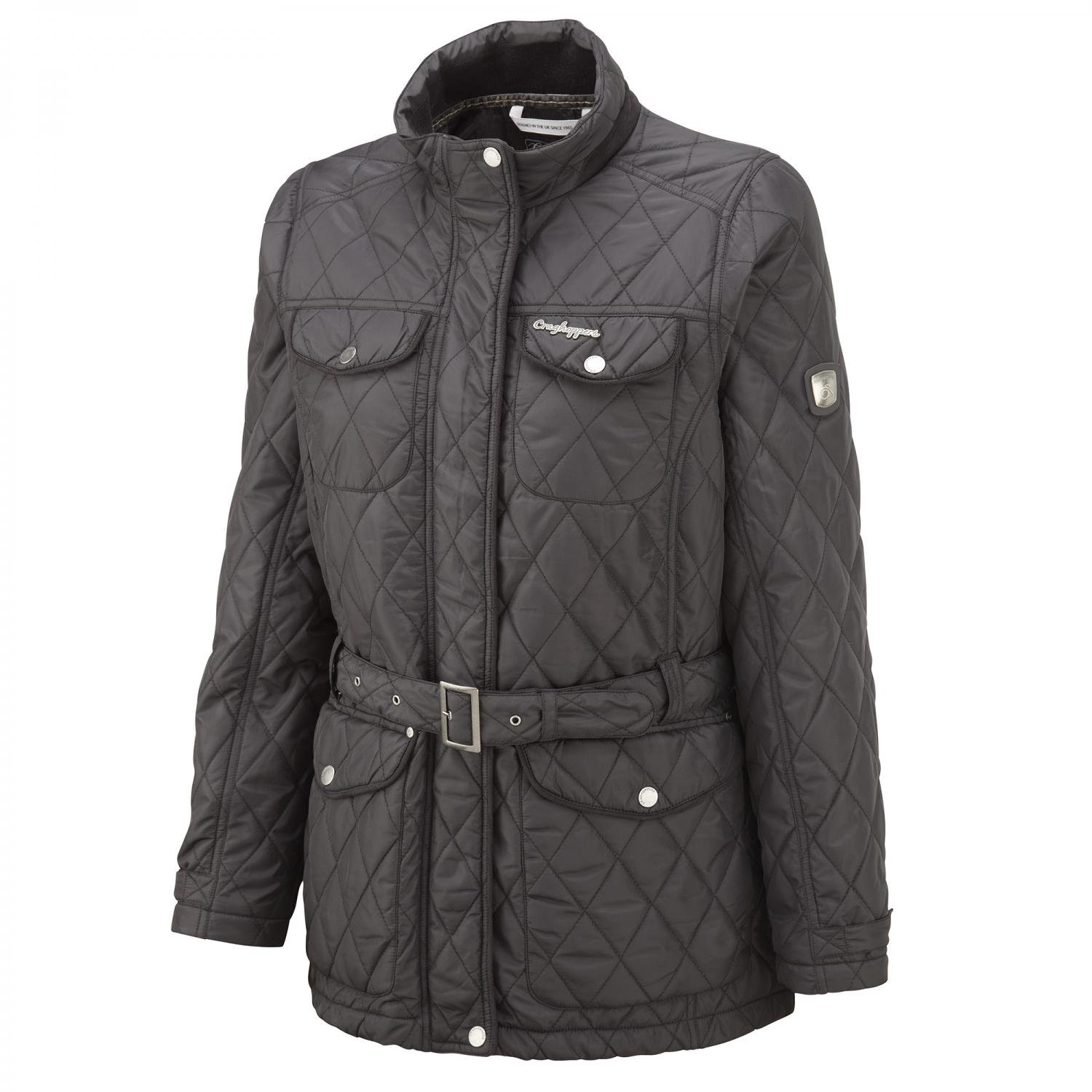 Craghoppers Women's Madigan Waterproof Long Jacket - Lightweight, Windproof Outdoor Coat for Hiking, Camping & Travel