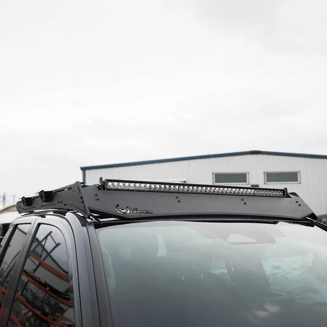 2024 Toyota Tacoma Cab Roof Rack - Heavy Duty Powder Coated Black Pro Roof Rack for Pickup Trucks | Perfect for Camping, Kayaking & Outdoor Adventures