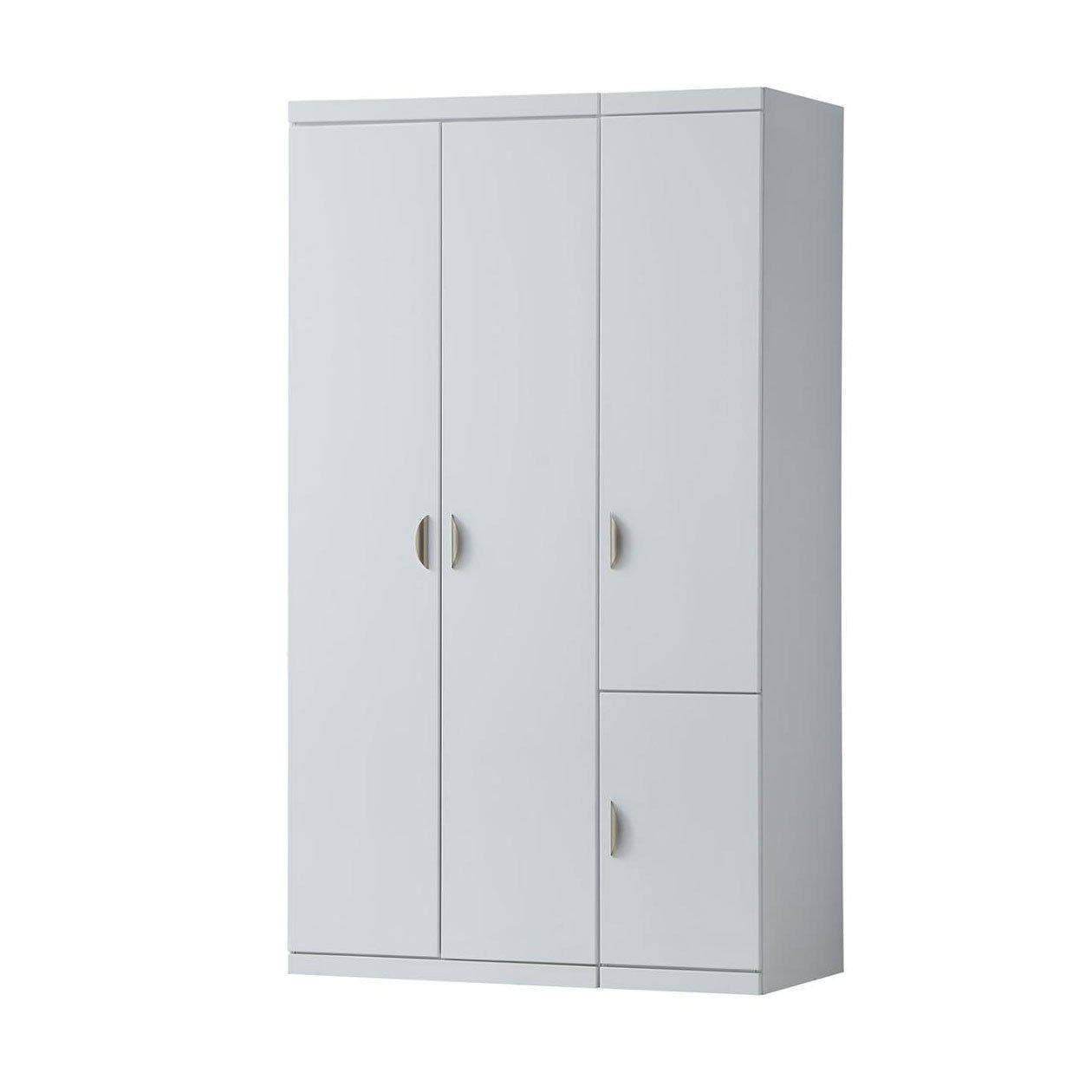 Mikas 3-Door Open Wardrobe Closet - Spacious Storage for Bedroom, Walk-In Closet & Guest Room Organization