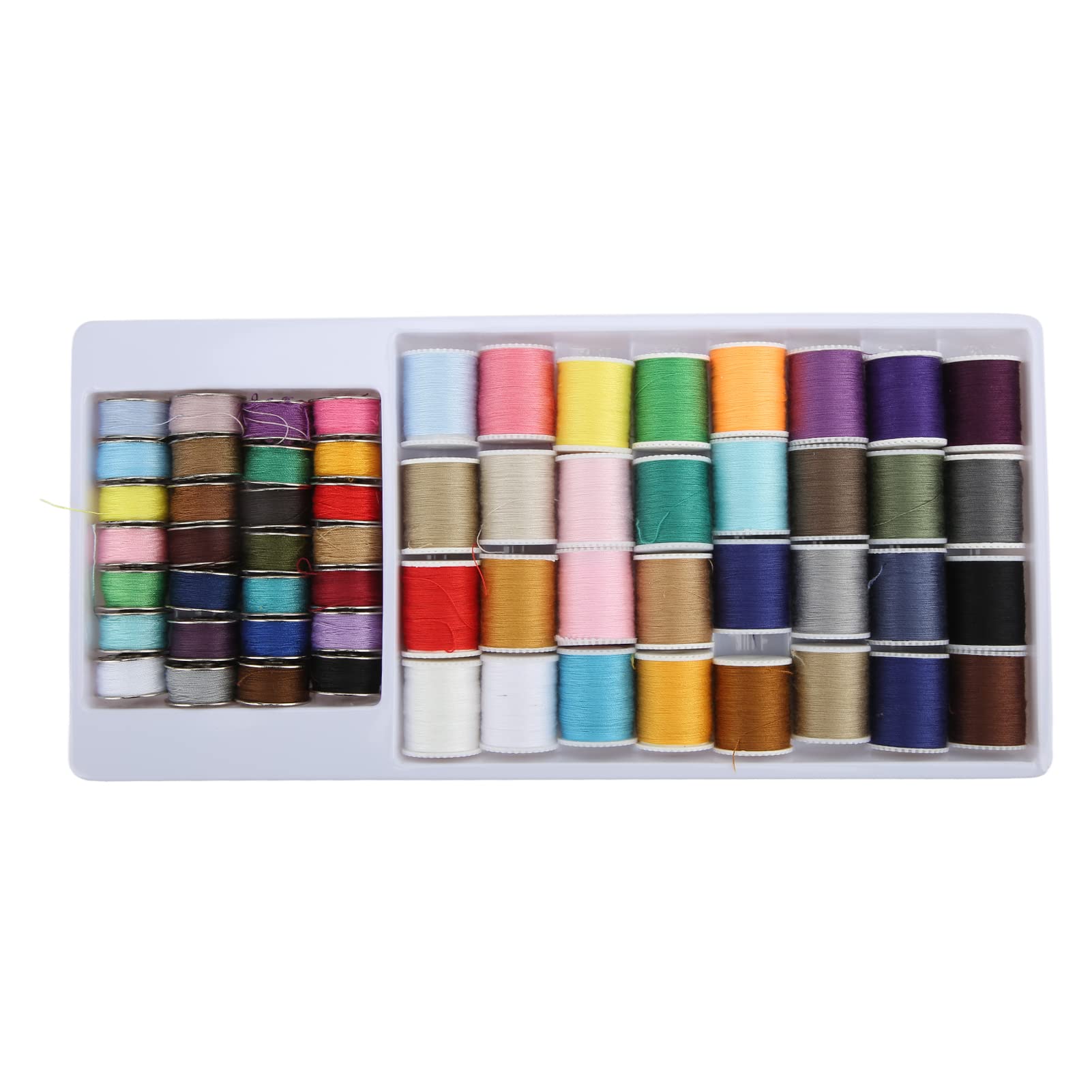 60 Colors Polyester Embroidery Thread for Household Sewing Machines - Perfect for Quilting, Dressmaking & Craft Projects
